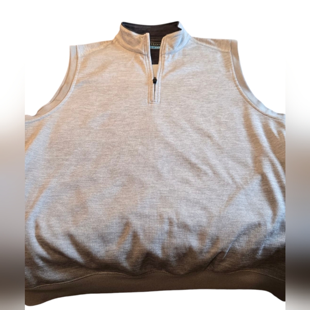PGA Tour Light Gray Vest Size Med